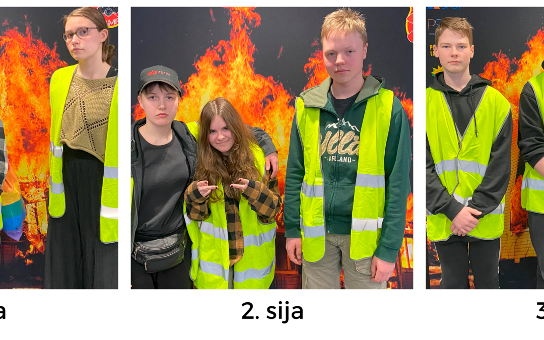 Salpausselän koulun joukkue Päijät-Hämeen NouHätä!-mestariksi